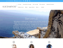 Tablet Screenshot of alicemente.it